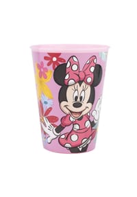 Disney - Disney Minnie Mouse Becher Kinder 260 ml Trinkbecher für Kita & Frühst - Mehrfarbig 9,7x7,6x7,6 cm