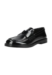 PAVEMENT - Leder Slipper LILJA - Schwarz/Schwarz
