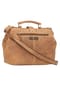 GREEN BURRY Vintage Vintage Handtasche Leder 31 cm Bild 4
