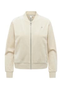 ragwear™ - Sweatjacke Doron Embossed - Dark Choco