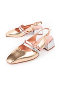 NYREX - Absatzschuh Carola2 Golden - gold