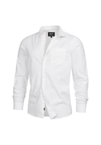 JEFF - Hemd Langarm JFSilvwin - Grey Mix