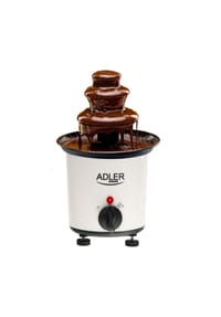 COFI - Adler AD 4487 Mini Schokoladenbrunnen 200 ml, Edelstahl, 30 W, für Obst & Desserts - 