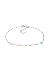 elli. - Armband Beads Kugeln Pastell 925 Silber - Silber