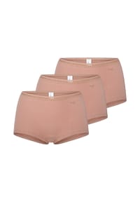 sloggi - Go Crush Pantys, 3er-Pack, Spitzen-Bordüre, für Damen - 00GZ SILK WHITE