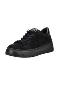 Gabor® - Veloursleder Sneaker - Schwarz