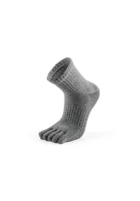 MUNADUNA - Yoga-/Pilates-Zehensocken Anti-Rutsch Zehensocken,Baumwolle,Anti-Rutsch - Grau
