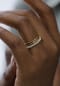 elli. Ring Elli Ring Stapelring Perlen 3Er Set 925 Silber Vergoldet Bild 4