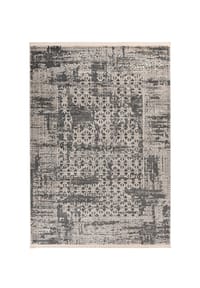 Kayoom - Wohnzimmer Teppich – Kurzflorteppich Adela 325 in grau - grau