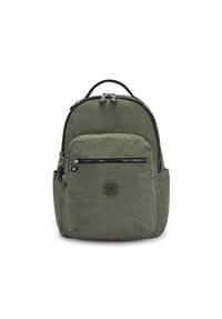 kipling Basic - Basic Seoul Rucksack 44 cm Laptopfach - green moss