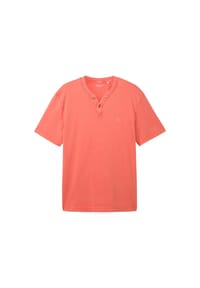 TOM TAILOR - T-Shirt Kurzarmshirt - rot