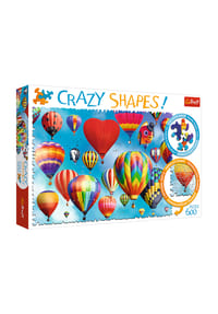 Trefl - Puzzle Crazy Shapes Bunte Ballons, 600 Teile, 68.3 x 48 cm - 