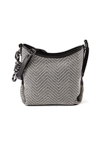 TOM TAILOR MIRELLE - Schultertasche, Anhänger, Reißverschluss, für Damen - BLACK