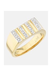 VANLERÉ - Ring, mit Zirkonia, 375 Gelbgold - gold