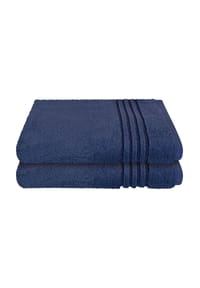 SCHIESSER - Frottier-Duschtücher Milano im 2er-Set (à 70x140cm) - Babyblau