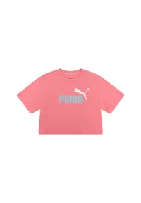 PUMA® - T-Shirt, cropped, für Kinder - 25  WILD PINK