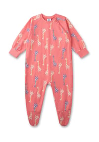 Sanetta - Strampler, Bio-Baumwolle, Reißverschluss, für Babys und Kleinkinder - 3842 SOFT PINK