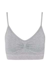 BeeDees® - Damen Bustier Comfee Strap Top mit herausnehmbaren Cups und verstellbaren Trägern - aubergine