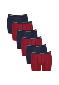 sloggi - Long Short / Pant 6er Pack Start - Blue - Dark combination