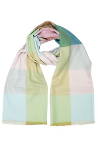 collezione alessandro® - Winterschal Block Made in Italy, kuschelweich und groß - multi