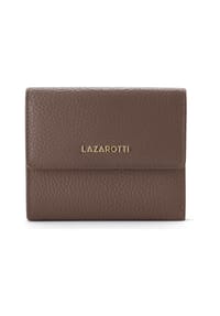 LAZAROTTI Bologna Leather - Bologna Leather Geldbörse Leder 12 cm - black