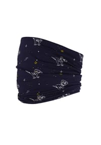 maximo® - MINI BOY-Tube, "space dino" reversible, Jersey bedruckt , glow in the dark - navy