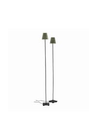 LOBERON - Stehlampe 2er Set Tacoma khaki/schwarz - khaki/schwarz