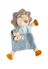 sigikid® - Schnuffeltuch Löwe Baby Geschenk ,  für Babys und Kleinkinder - blau