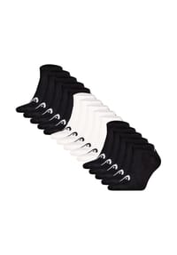HEAD® - Unisex Sneaker Socken, 15er Pack - ELEMENTS ALL SPORTS SNEAKER ECOM, Kurzsocken, einfarbig - Schwarz