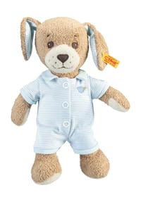 Steiff - Kuscheltier "Gute-Nacht-Hund", 28 cm - BLAU/BEIGE
