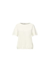 Street One - T-Shirt, U-Boot-Ausschnitt, für Damen - 10108 OFF WHITE