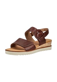 Gabor® - Glattleder Sandalen - Camel