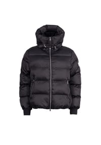 No. 1 Como - Steppjacke SCOTTIA mit Kapuze - BLACK