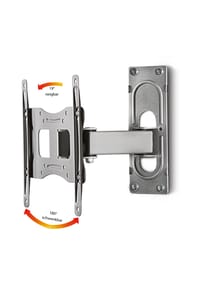 VCM. - Universal TV Wandhalterung 15-40 Zoll bis 15 kg | um 19 Grad neigbar kippbar | 90 Grad schwenkbar | 360 drehbar ausziehbar | VESA bis max. 200x200 | Halter Fernsehhalter | Fernseh Halterung B-FS2 - 