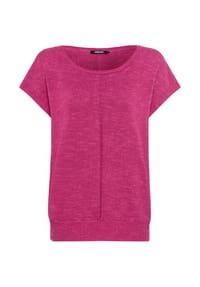 olsen - Cora Strickshirt, Kurzarm, für Damen - 70077 VIOLET