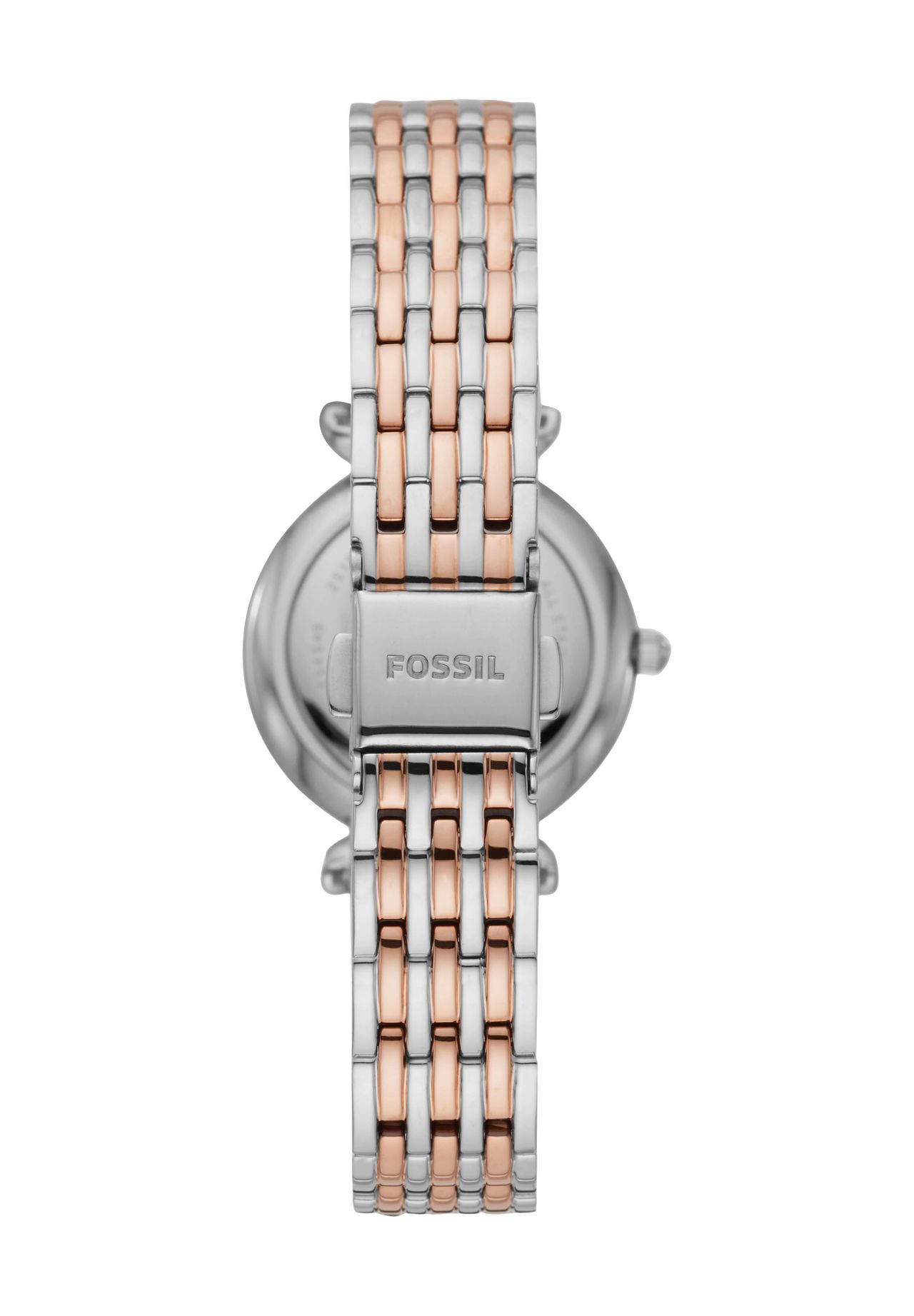 Fossil Damenuhr "Carlie Mini ES4649", Bicolor
