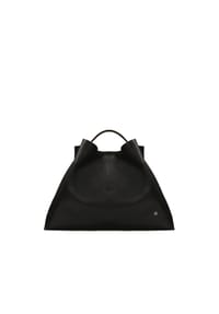 ONE ELEMENT - Schwarze lose Handtasche mit Henkel - Schwarz