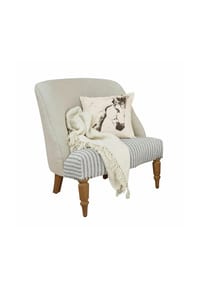 LOBERON - Sessel Maplewood beige/grau - beige/grau
