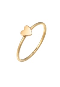 elli. PREMIUM - Ring Herz Liebe Verlobung 585 Gelbgold - Gold