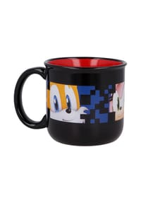 Nintendo - Sonic Kaffeetasse 400 ml mit Geschenkverpackung 14 oz - Weiß 9x9x9 cm