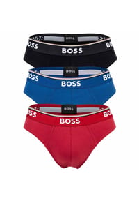 BOSS - Slip, 3er-Pack, Baumwolle, für Herren - 001 BLACK