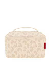 reisenthel® - travelling - Beautycase 27 cm (leo vanilla) - herringbone grey