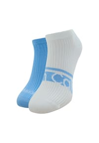 Calvin Klein - Füßlinge, Rippbund, für Damen - 002 SKY BLUE