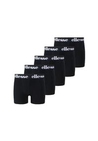 ellesse - Jungen Boxershorts, 5er Pack - EMARIO, Fashion Trunk, einfarbig - Schwarz
