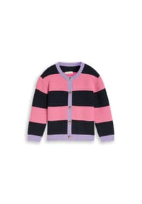 TOM TAILOR - Strickjacke, Ballonärmel, für Kinder - 40890 PINK A. BLUE