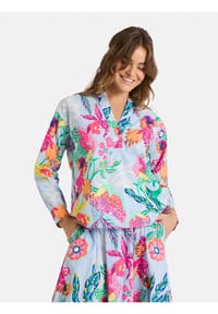 LIEBLINGSSTÜCK - Damen Bluse aus Baumwolle EdanaL - 430P1-light blue