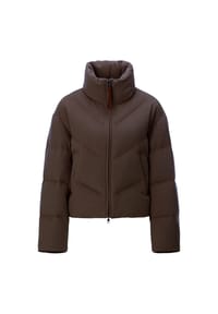 rich&royal - Steppjacke, Stehkragen, für Damen - 286 COFFEE BEAN