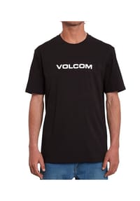 VOLCOM - T-Shirt Euro s - schwarz