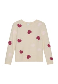 MANGUUN - Pullover, Rippbündchen, für Kinder - 1 WHITE