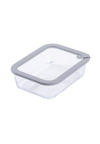 CHEFKOCH trifft FACKELMANN® Vorratsdose - KÜCHE - GLAS/HELLGRAU
